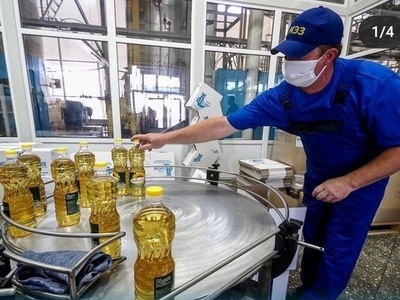 На Ставрополье запустили новую линию по розливу растительного масла
